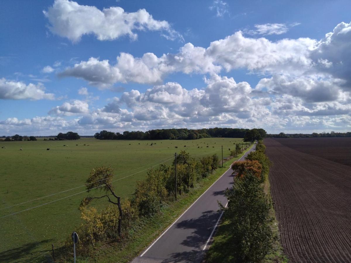 Grosszuegige Ferienwohnung Mit Weitem Ausblick Lichtenberg  Eksteriør billede